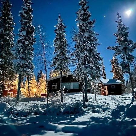 Camp Caroli Family House Villa Jukkasjärvi Exterior foto